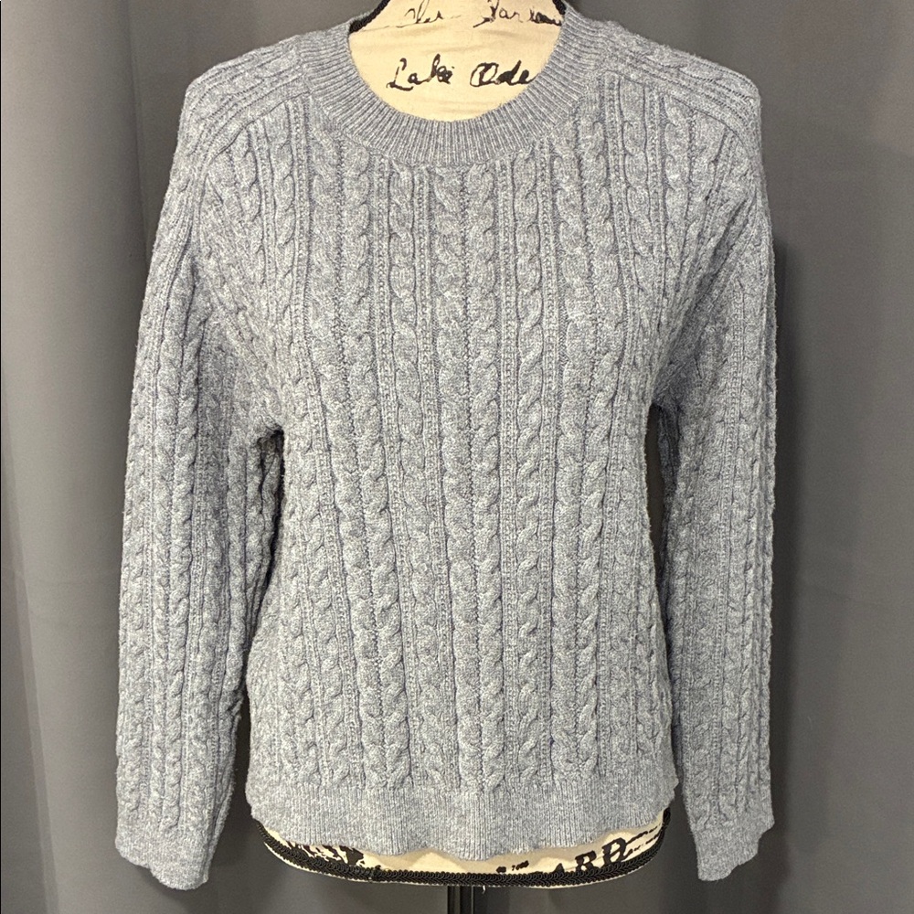 Truth Gray Cable Knit Sweater